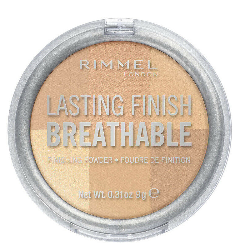 Rimmel Lasting Finish Breathable Powder 001 Ivory X 3