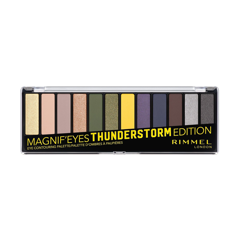 Rimmel Magnifeyes Eye Contouring Palette 010 Thunderstorm Edition X 3