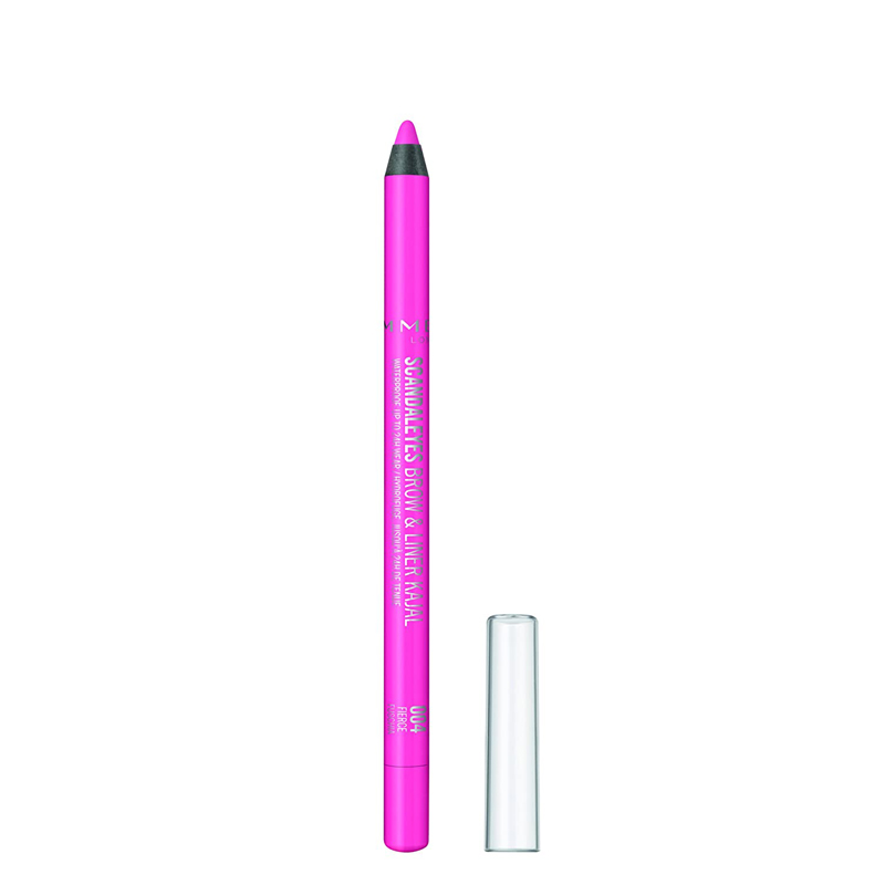 Rimmel Scandaleyes 2 in 1 Brow & Liner Pencil Fierce Fuschia X 6