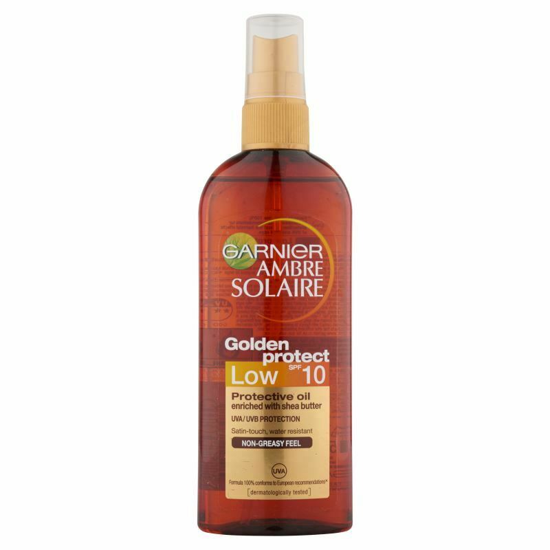 Garnier Ambre Solaire Golden Protect Protective Oil 150ml SPF10 X 6