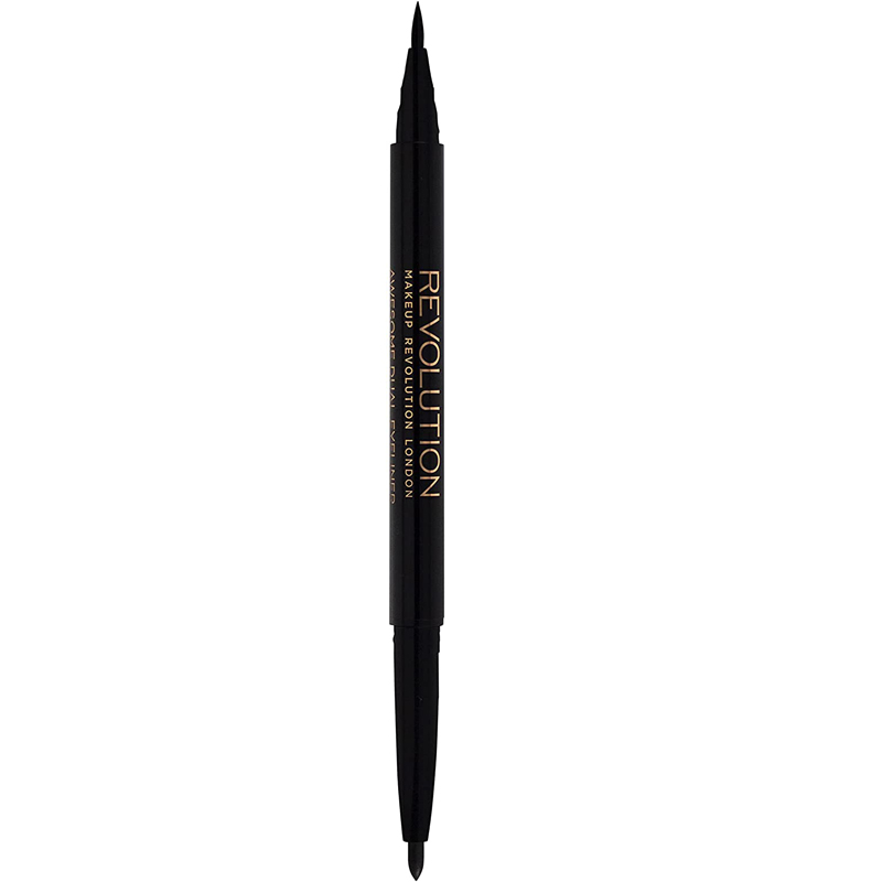 Revolution Felt And Kohl Dual Eyeliner Black X 3