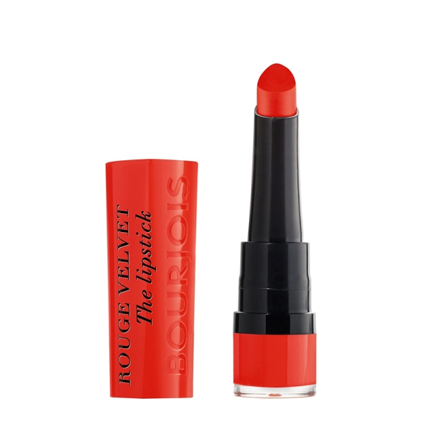 Bourjois Rouge Velvet Lipstick 07 Jolie Carmin'ois X 3