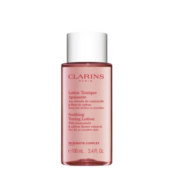 Clarins Soothing Toning Lotion with Chamomile & Saffron Flower Extracts 100ml