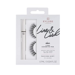 Eylure Line & Lash Faux Mink Wispy Clear Adhesive Pen