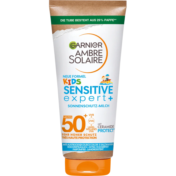 Garnier Ambre Solaire KIDS Sensitive Advanced Hypoallergenic Milk SPF 50+ 175ml