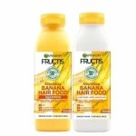 Garnier Ultimate Blends Hair Food Banana 3X Shampoo + 3X Conditioner Dry Hair 350ml
