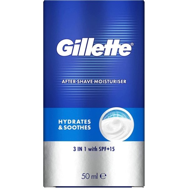 Gillette Hydration & Soothes 3in1 Moisturizer SPF15 50ml