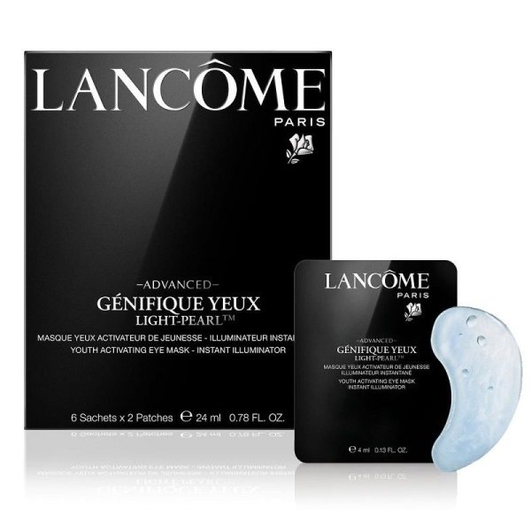 Lancome Genifique Yeux Light-Pearl Youth Activating Eye Mask 6 Sachets