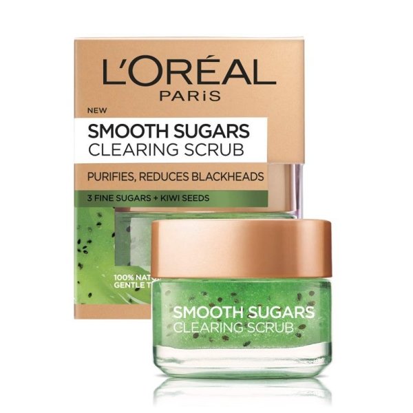 Loreal Kiwi Seeds Smooth Sugar Scrub 50ml