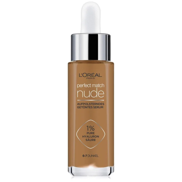 Loreal Perfect Match Nude Serum Foundation 6-7 Tan