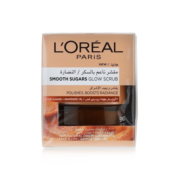 Loreal Smooth Sugar Glow Scrub 50ml