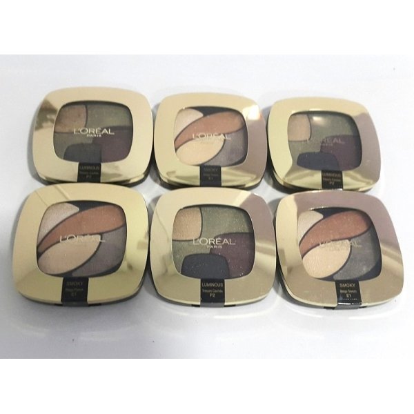 Loreal Color Riche Quad Eyeshadow Assorted