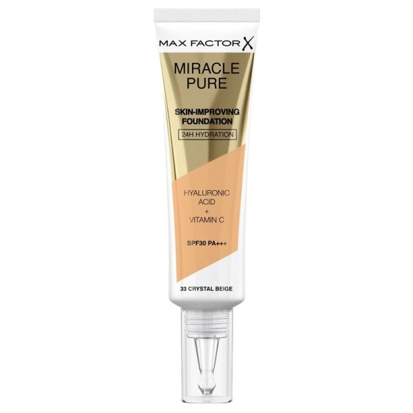 Max Factor Miracle Pure Foundation 33 Crystal Beige