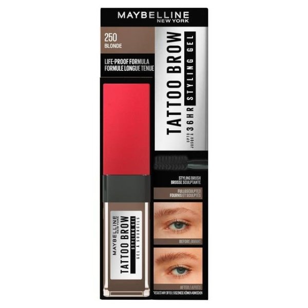 Maybelline Tattoo Brow Eyebrow Gel 250 Blonde