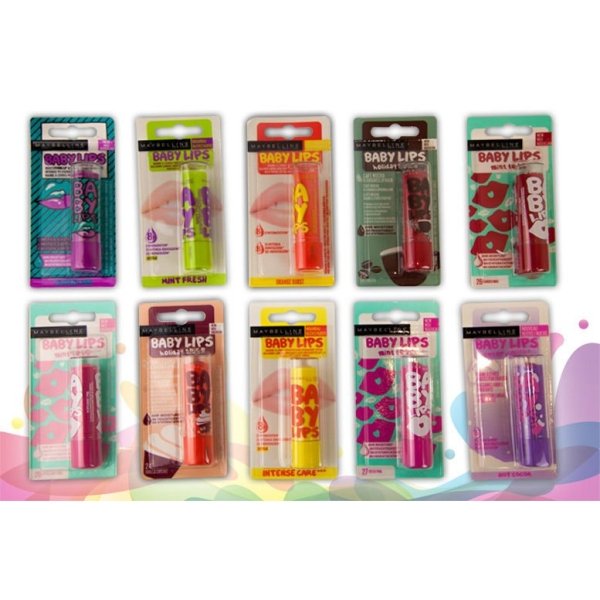 Maybelline Baby Lips Assorted Carded