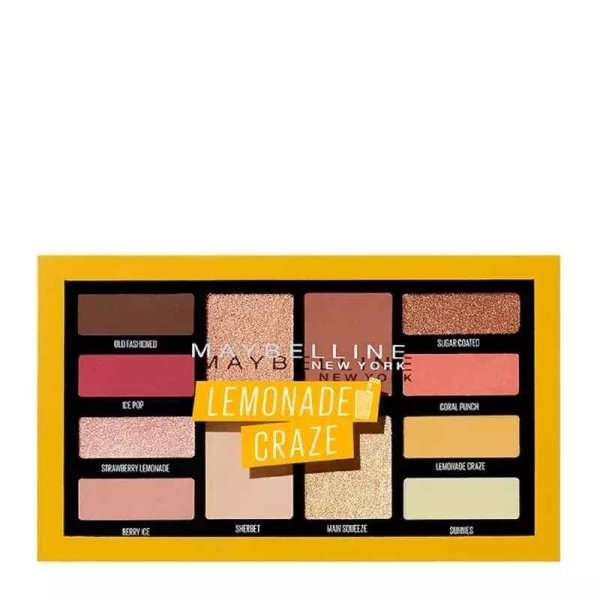 Maybelline Eyeshadow Palette Lemonade Craze