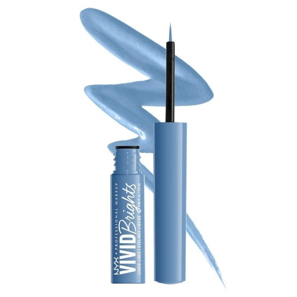NYX Vivid Brights Liquid Liner Cobalt Crush