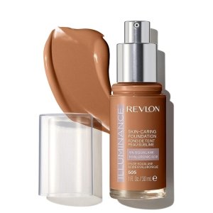 Revlon Illuminance Skin-Caring Liquid Foundation 505 Rich Sand