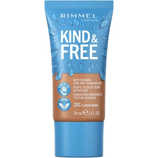 Rimmel Kind & Free Foundation 201 Classic Beige 30ml