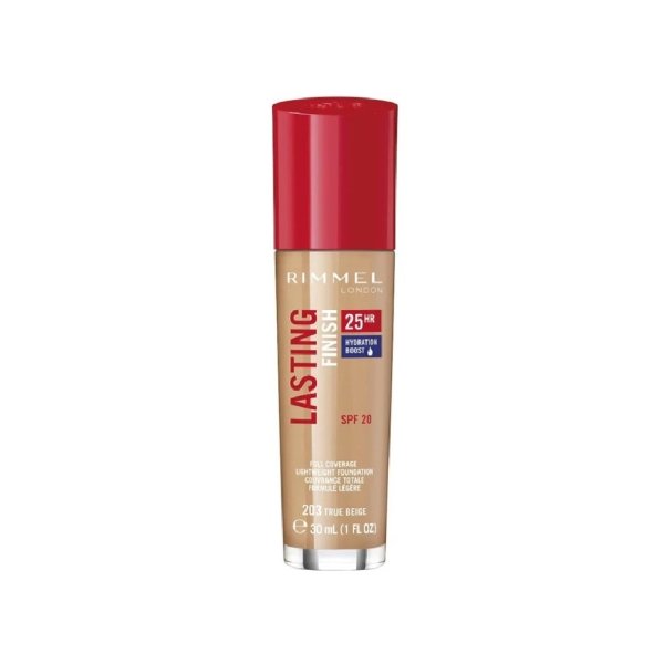Rimmel Lasting Finish 25H Foundation 30ml 203 True Beige