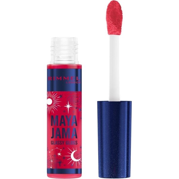 Rimmel Maya Jama Glassy Lip Gloss 350 Fire