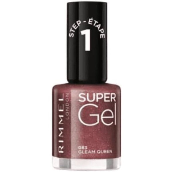 Rimmel Super Gel Nail Polish 083 Gleam Queen