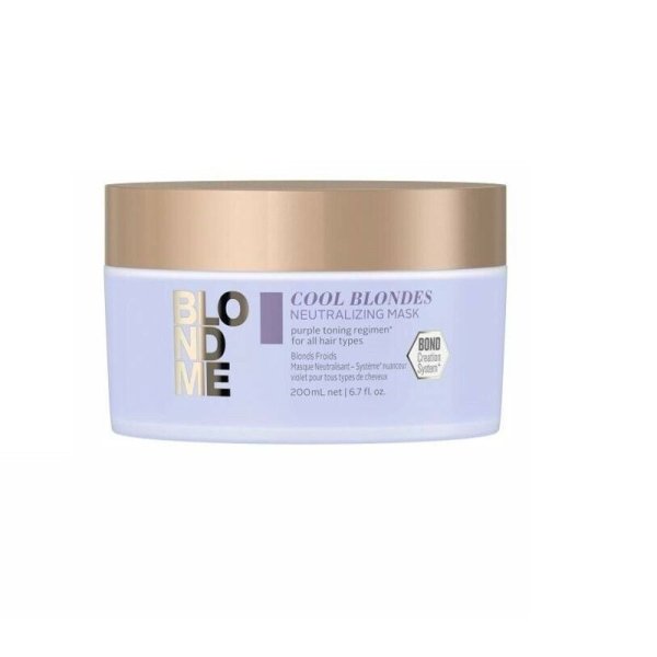Schwarzkopf Blondme Cool Blondes Neutralising Mask 200ml