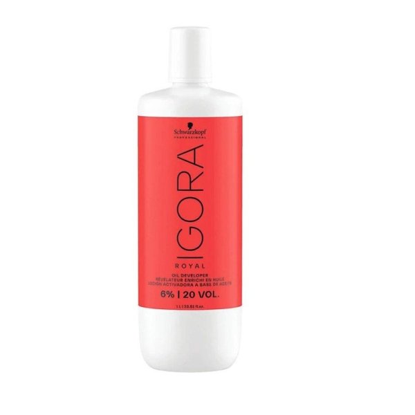 Schwarzkopf Igora Royal 6% 20 Volume Colorists Color And Care Developer 1000ml