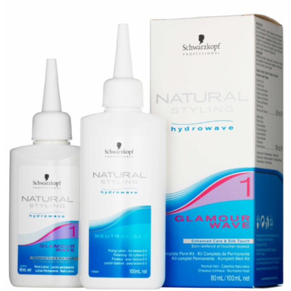 Schwarzkopf Natural Styling Hydrowave Glamour Wave Perm Kit 1