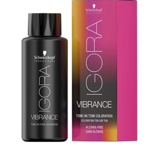 Schwarzkopf Professional Igora Vibrance Semi Permanent Hair Colour 4-0 Medium Brown 60ml