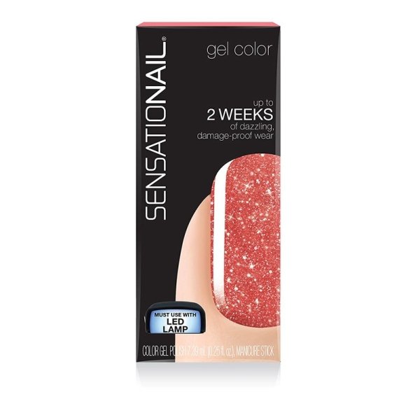 SensatioNail Gel Polish Candy Cane Crush