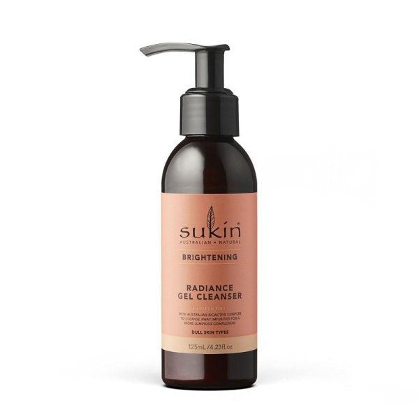 Sukin Brightening Radiance Gel Cleanser 125ml