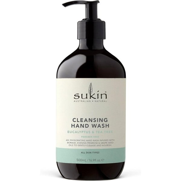 Sukin Eucalyptus & Tea Hand Wash 500ml