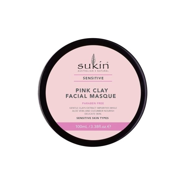 Sukin Sensitive Pink Clay Masque 100ml