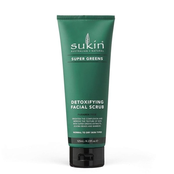 Sukin Super Greens Facial Scrub 125ml ROW (1049113)