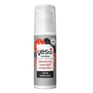 YES TO Tomatoes Charcoal Detoxifying Overnight Moisturizer 50ml